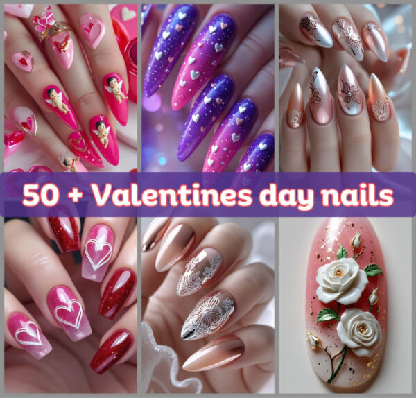 Top 50+ Valentine’s Day Nails – Digital Download 💕💅