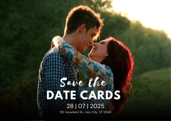 Editable Save the Date Card Bundle – 30+ Canva Templates | Wedding & Engagement | Instant Download - Image 4