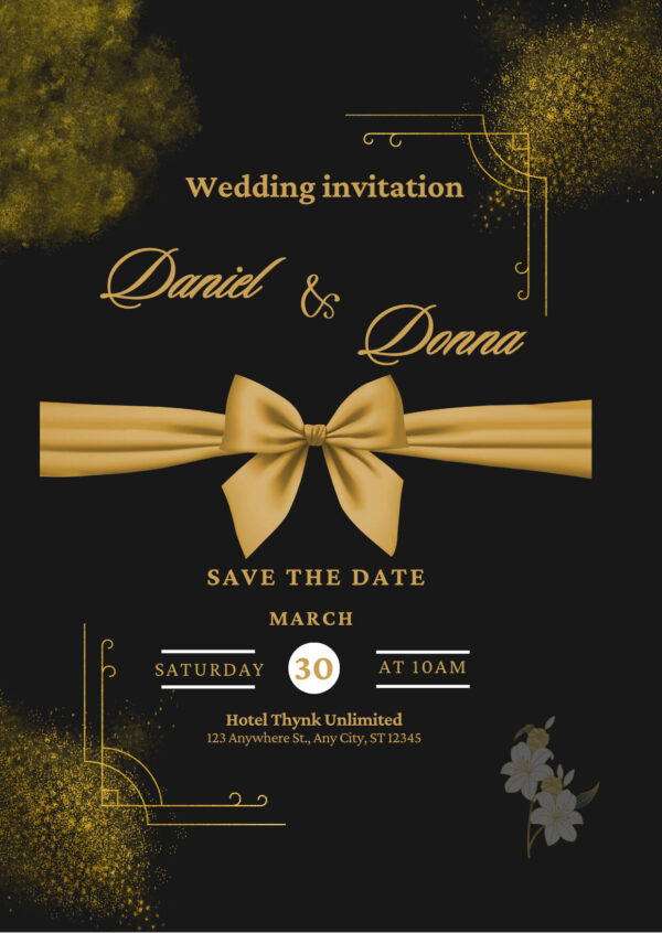 Design Your Dream Wedding Invitation – 26+ Ready-to-Use Digital Card Templates - Image 4