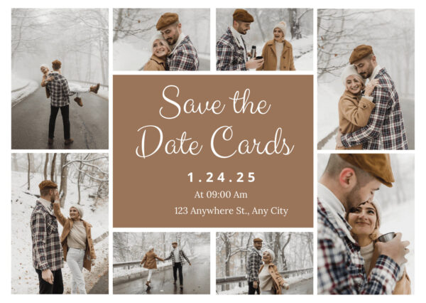 Editable Save the Date Card Bundle – 30+ Canva Templates | Wedding & Engagement | Instant Download - Image 5