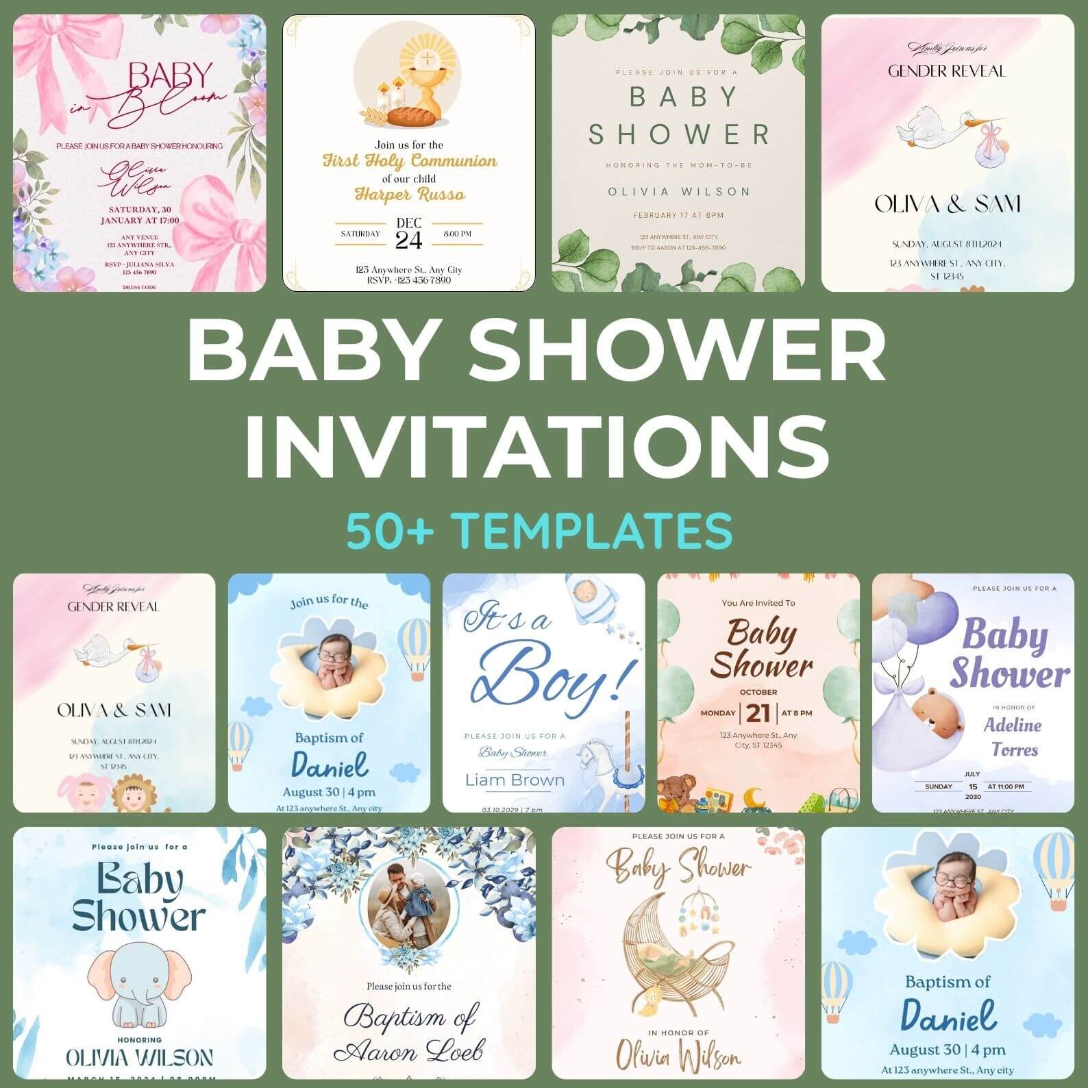 Baby Shower Invitations